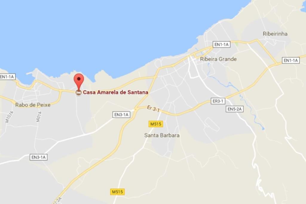 Casa Amarela De Santana Villa Ribeira Grande Ngoại thất bức ảnh